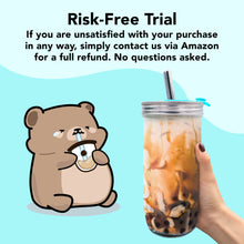 Load image into Gallery viewer, Reusable Boba Cup - The Complete Boba Tea Tumbler Kit
